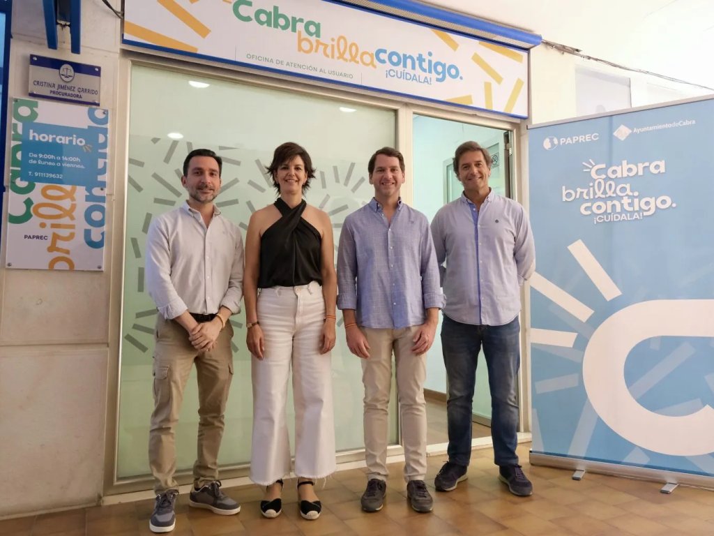 Paprec inicia el nuevo servicio de limpieza y recogida de residuos en Cabra