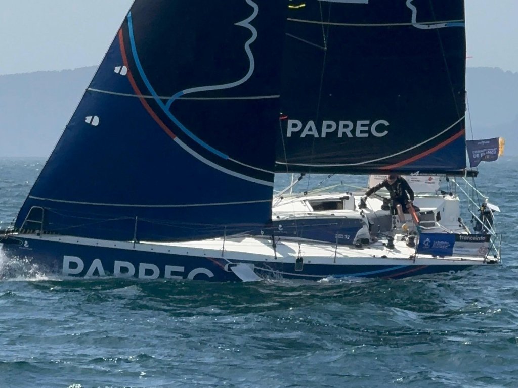 Paprec concluye la Solitaire du Figaro Paprec 2026